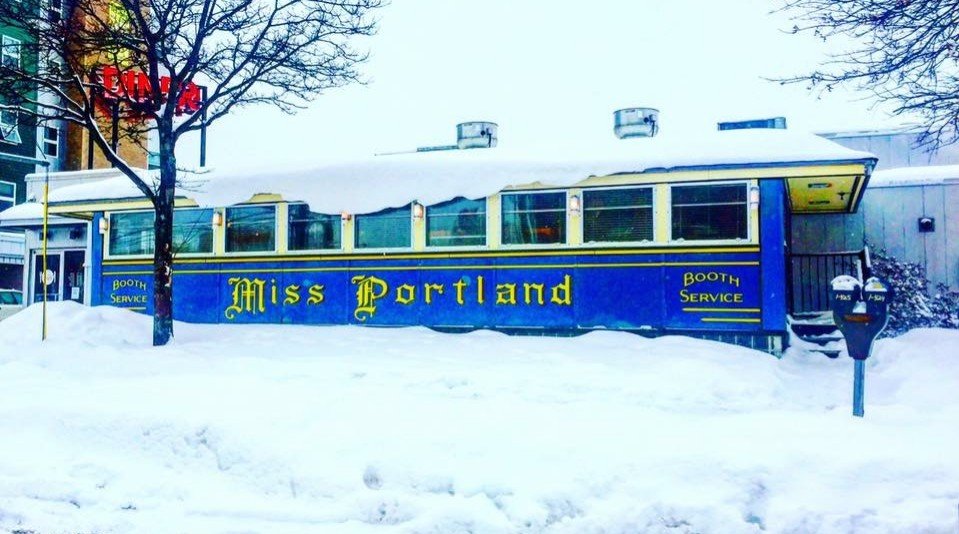 Miss Portland Diner, one of the best breakfasts in Portland, Maine.