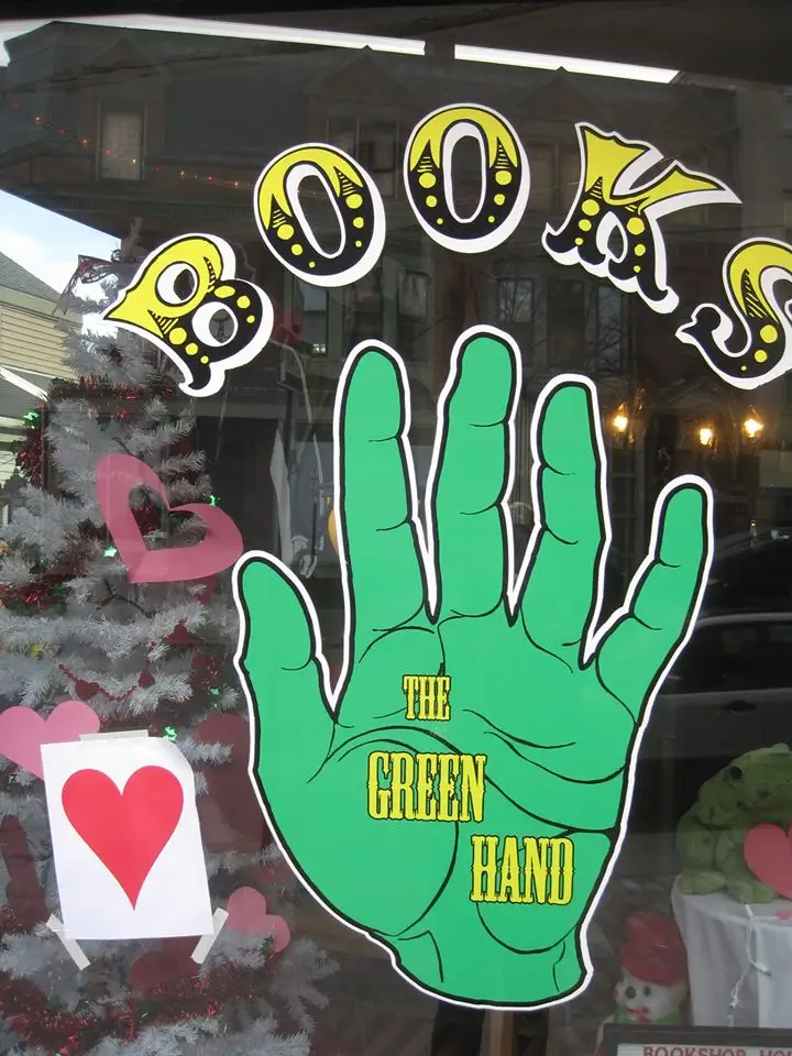 The Green Hand bookstore in Portland, Maine