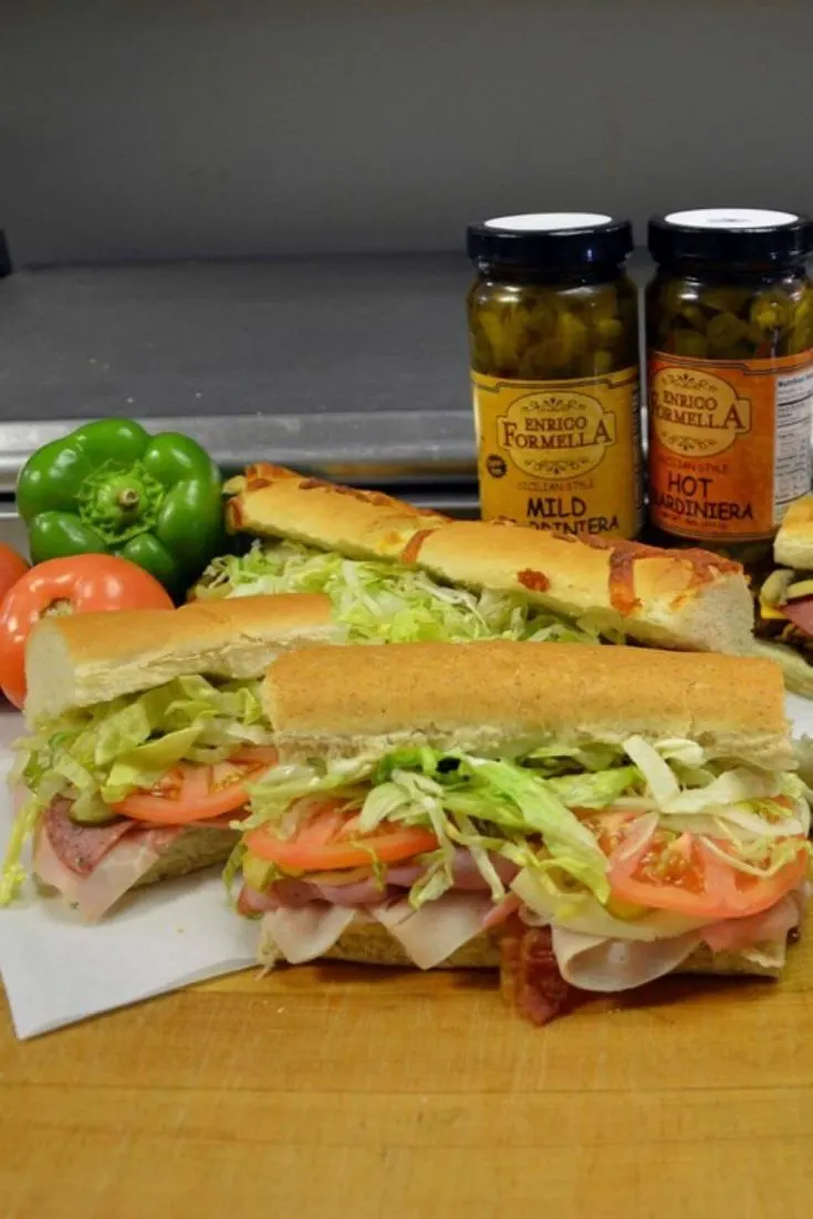 Several delicious sub sandwiches from Togo's in Marquette, Mi.
